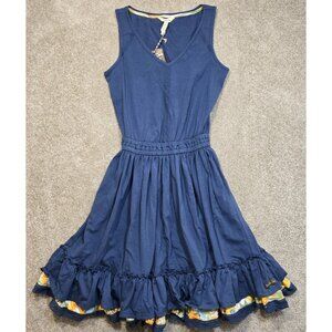 Matilda Jane Clothing Blue Tank Sundress Swing Dress Stretch Women's Size XS New